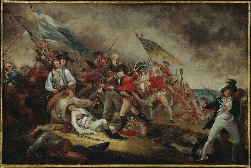 John Trumbull The Death of General Warren at the Battle of Bunker s Hill France oil painting art